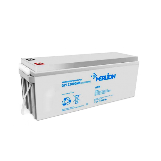 Акумуляторна батарея MERLION AGM 12 V 200 Ah