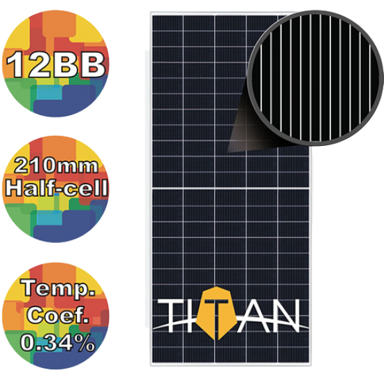 Сонячна панель Risen Energy RSM110-8-545M, TITAN, 545Вт - Image 3